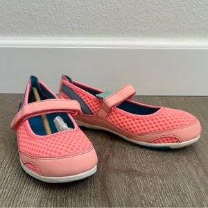 Girls Pink Mary Jane water Shoes Lands End